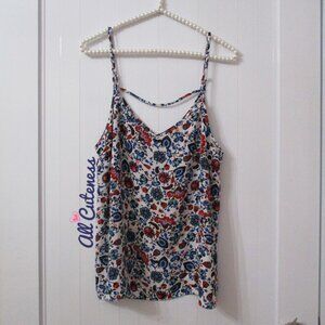 Primark Sleeveless Floral Top Size 10